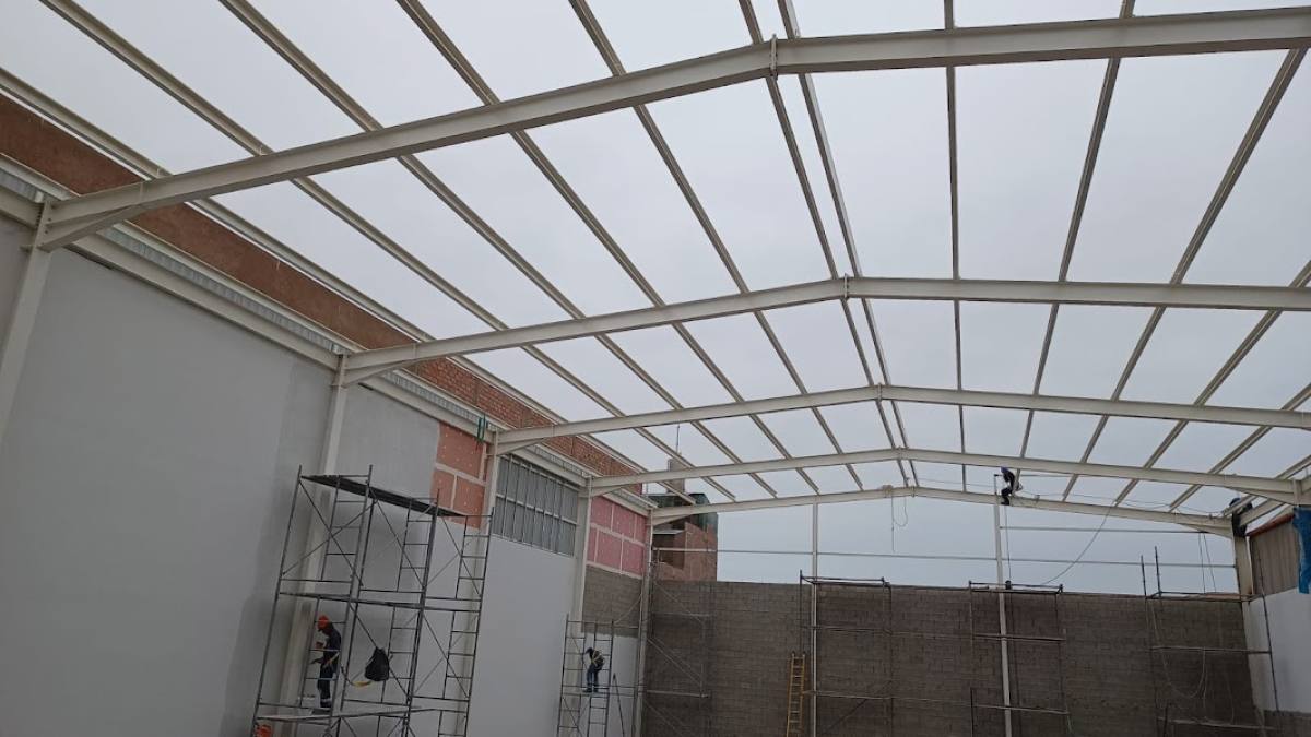 Image De La Photos D'une Page De Garde De Techo Estructura Del Techo