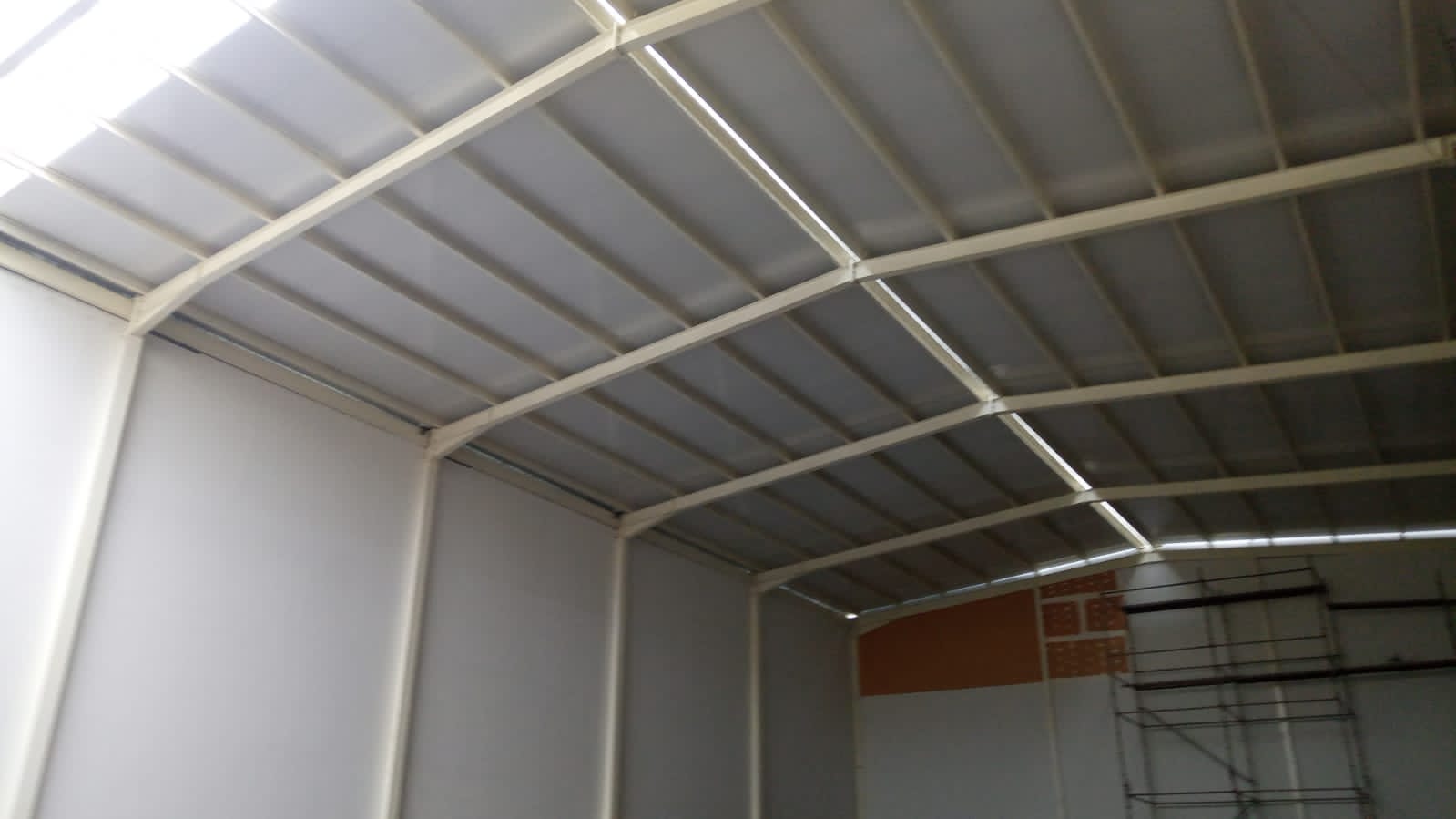 fin de instalacion de techo termico
