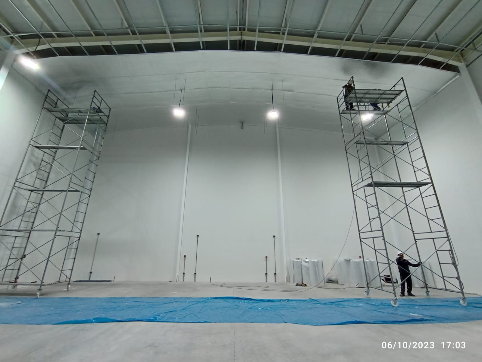 instalacion de material aislante para techos